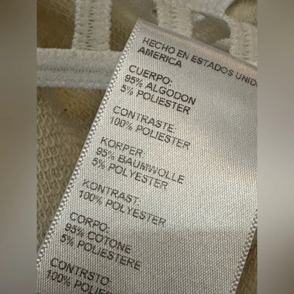 Anthropologie Postmark‎ Womens size Medium Crochet Knit Blouse Top Beige